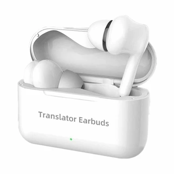 1 комплект наушников для перевода M6 Наушники для беспроводного Bluetooth-переводчика на 127 языков