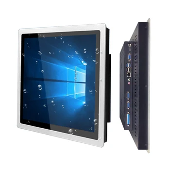 17-дюймовый Встроенный промышленный Планшетный Универсальный компьютер с емкостным сенсорным экраном и RS232 COM Wifi для Win10 Pro 1280*1024
