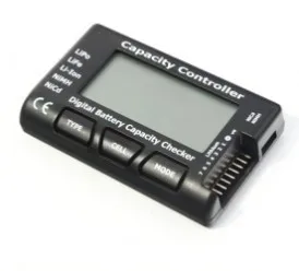 2-7 S LiPo, литий-ионный Nicd аккумулятор, ЖК-цифровой тестер и сигнализация для проверки емкости батареи радиоуправляемой модели, Бесплатная доставка