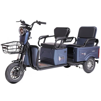 60v20ah1000w Электрический мотоцикл для перевозки грузов, мотодельтаплан Для взрослых, перевозящий пассажиров, бытовой 3-колесный скутер