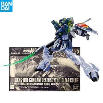 Bandai Gunpla Hg 1/144 Xxxg-01D Gundam Deathscythe Прозрачная Цветная Сборочная Модель Коллекционные Наборы Роботов Фигурки Модели Подарок Для Детей