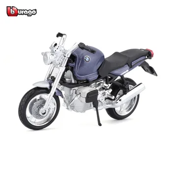 Bburago 1:18 BMW R 1100 R оригинальная авторизованная имитационная модель мотоцикла из сплава, игрушечный автомобиль, подарочная коллекция