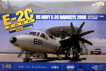 Kinetic K48016 1/48 ВМС США E-2C HAWKEYE 2000 AllWeather Airborne Раннего предупреждения