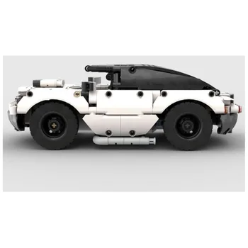 MOC-115558 Muscle Car of Davejsp-MOC Строительный Блок Спортивная Радиоуправляемая Игрушка-Головоломка Для детского подарка