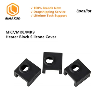 SIMAX3D оригинальный 3 шт./партия силиконовый рукав для подогревателя сиденья MK7/MK8/MK9 Hotend DIY набор деталей для ender 3 Pro DIY 3D принтер par
