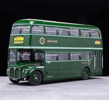 SunStar 1/24 Для Routemaster RMC1486 Великобритания Двухэтажный Автобус Зеленая Литая Под давлением Модель Автомобиля Игрушки Для Автобусов Подарки Дисплей Коллекция Украшений