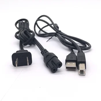 USB-кабель + Шнур питания Принтера для Canon Pixma MX300 MX320 MX330 MX310 iS820 MX850