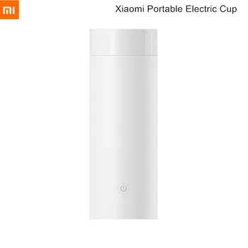 Xiaomi Mijia Портативная электрическая чашка-термос, чайник, бойлер для воды из нержавеющей стали, изоляционная чашка для бизнеса и путешествий 350 мл