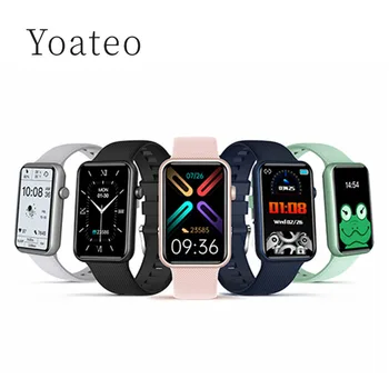 * Yoateo * Новые взрывные смарт-часы DW20 с Bluetooth-интерфейсом, отслеживающие частоту сердечных сокращений в режиме реального времени, режим сна, шаг движения, водонепроницаемый смарт-браслет