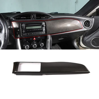 Для 2012-2020 Toyota 86/Subaru BRZ ABS приборная панель из углеродного волокна навигация большая панель украшения наклейка на крышку детали интерьера
