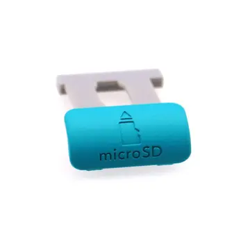 Запасная часть Слот для карт Micro SD Пластиковая крышка Безель для консоли Nintendo Switch Lite