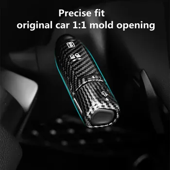 Защитная наклейка На Рычаг переключения передач Стеклоочистителя Для Mercedes-Benz GLB200 New A-Class A200L CLA GLA Модифицированное Украшение Из углеродного волокна
