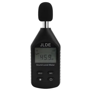 Измеритель Децибел JD-105 Ручной Цифровой Обнаружения шума Окружающей среды Малой Точности  