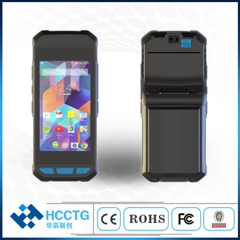 КПК с термопринтером этикеток логистический промышленный 4G WIFI Bluetooth портативный прочный Android b1D 2D QR-сканер arcode PDA T980