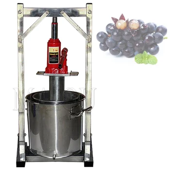 Коммерческий пресс для холодного отжима фруктовых соков емкостью 36 л/22 л/12 л, ручной пресс для виноградного сока из нержавеющей стали