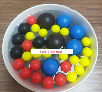 Красный твердый полипропиленовый шарик Диаметром 2 мм, 3 мм 3,175 мм, 7 мм, 9,525 мм-38,1 мм, Пластиковый Полипропиленовый гладкий шарик
