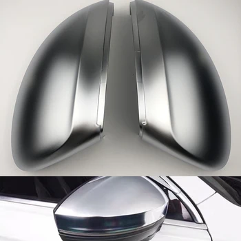 Крышки Боковых зеркал заднего вида Для VW Tiguan Allspace L MK2 2017 2018 2019 2020, Замена Матового Хрома