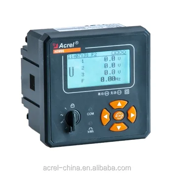 Многофункциональный счетчик энергии AEM96 все электрические параметры Максимальная потребность в кВтч регистратор данных дополнительный мультискоростной тариф RS485 Modbus