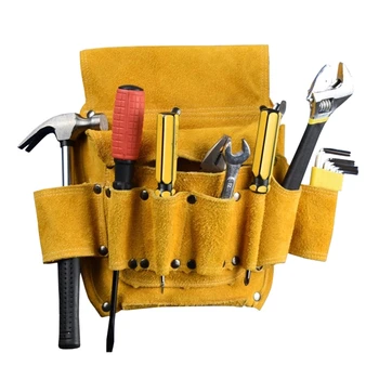 Модернизированный карман для инструментов с несколькими карманами Поясная сумка для инструментов электрика с несколькими карманами Аппаратные инструменты Портативные