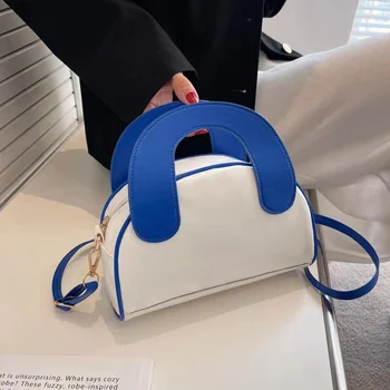 Модные Маленькие сумки через плечо из искусственной кожи 2022 года, дизайн с длинным ремнем, Женские сумочки через плечо и модные сумки-мессенджеры