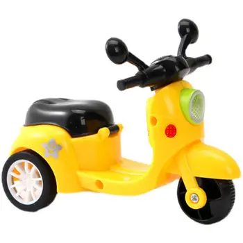 Мультяшная игрушка-автомобиль, имитирующая откидывание Мотоцикла по инерции вперед, модель мотоцикла, детские откидывающиеся игрушки для вечеринки