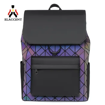 Новые градиентные рюкзаки, мужские брендовые дизайнерские геометрические мужские рюкзаки, Водонепроницаемый дорожный рюкзак большой емкости, сумка для ноутбука, школьная сумка