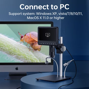 Обновленная версия WIFI цифрового 1200X USB микроскопа с увеличительным стеклом камера 1080P многофункциональный интеллектуальный инструмент отображения