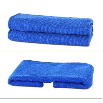 Поддержка EE, 2 шт., диагностический инструмент из 100% чистой микрофибры, ультрамягкие, супер впитывающие полотенца для мытья автомобилей, Нано-полотенца для чистки автомобилей, синий