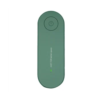 Подключаемый Очиститель Мини-Атмосфероионизатор Для Удаления Дыма Портативный Дезодоратор Зеленый EU Plug