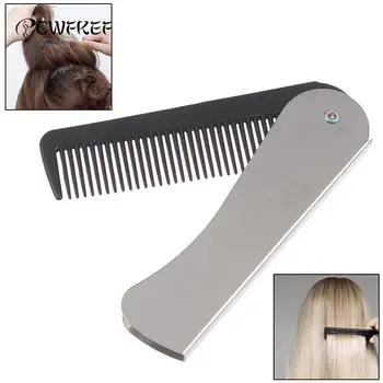Портативная расческа для волос, складная массажная расческа для волос, складные парикмахерские инструменты