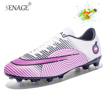 Профессиональная детская футбольная обувь SENAGE, Мужские Кроссовки Высокого Качества, Футбольные бутсы Superfly для мини-футбола