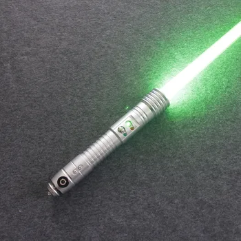 Световой меч Fisto RGB 16 Изменяющий Цвет Лазерный меч Force FX Световой Меч тяжелый Дуэльный С Металлической Ручкой PC Blade Косплей детские подарки