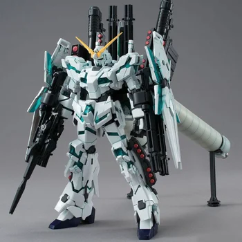 Собранная модель Gundam HG 1/144 Unicorn с полной комплектацией Obsidian Blue Edition Режим уничтожения собранная модель популярные игрушки подарки