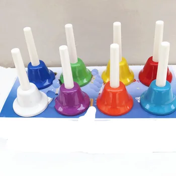 Учебные пособия Childrenrattle A Bell's Percussion Игрушки для детского сада Звуковой Колокольчик, Погремушки, Кричащая игрушка Унисекс 2021